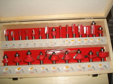 El pedazo del router del TCT de las piezas 24PCS de la máquina del router de la mano de TC-024A fijó para la carpintería