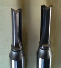 Carburo sólido mordido router Straignt de la flauta recta del CNC TC0111 mordido con la caña de acero