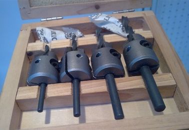 El carburo del TCT de las piezas 4PCS de la herramienta de mano de TC-004V inclinó las brocas del avellanador para la perforación de madera