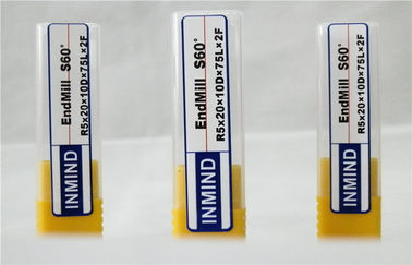 Molino de extremo de la nariz de la bola del CNC de 2 flautas con el carburo sólido Rod para el acero/el acero inoxidable