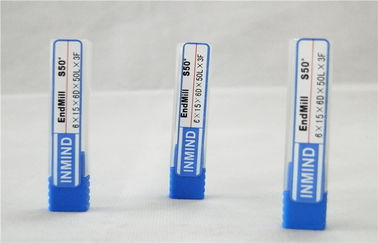 Herramientas de corte revestidas afiladas CNC del carburo de TiAlN del molino de extremo de la nariz de la bola para el cobre