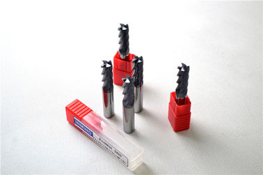 Herramientas de corte de alta velocidad de la capa de TiAlN del cortador de los molinos de extremo del carburo del CNC