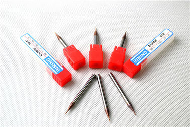 Los molinos de extremo micro del carburo sólido de encargo Tialn cubrieron la nariz Endmill 0.3um de la bola